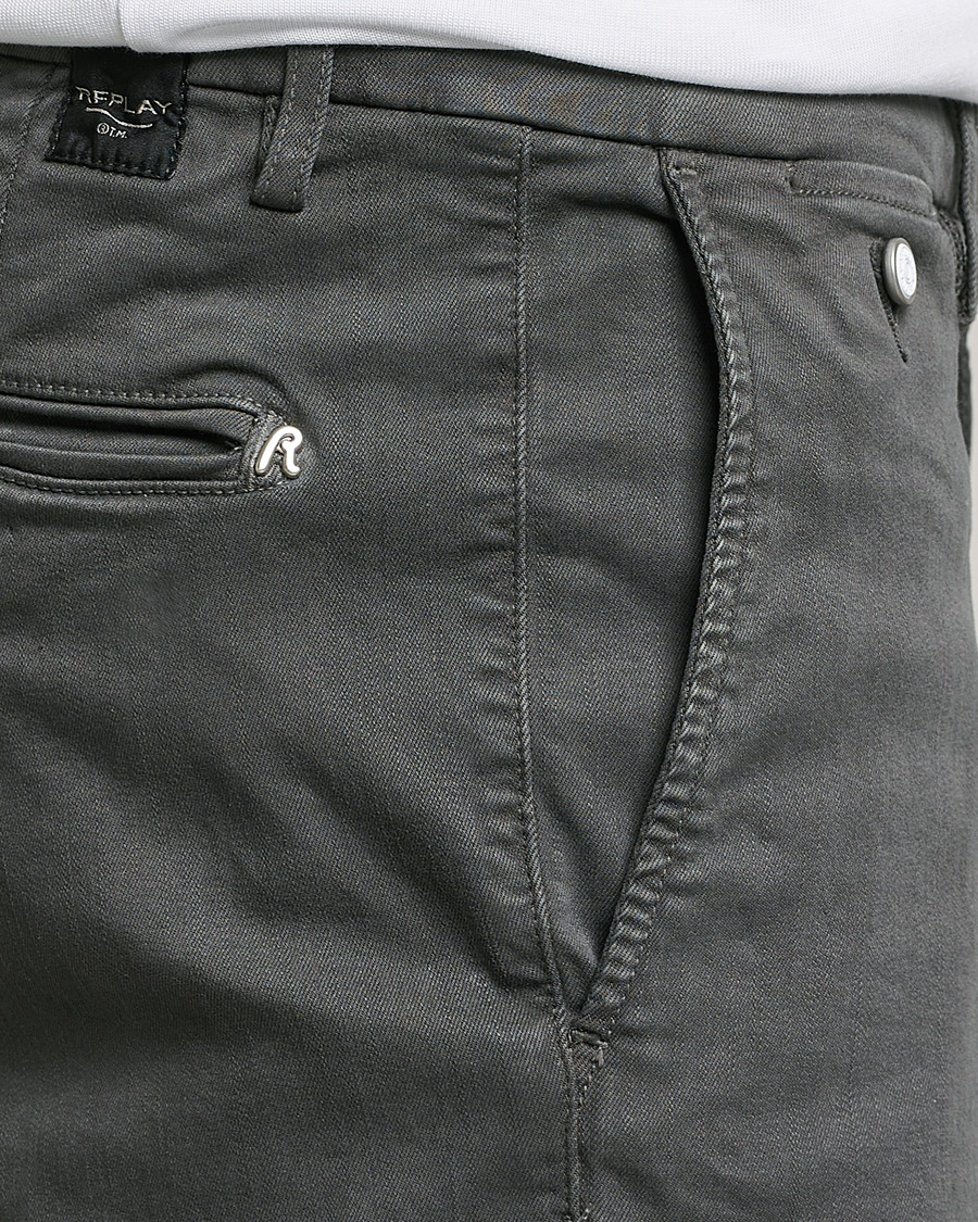 Men | Shorts | Replay | Benni Hyperflex Shorts Grey