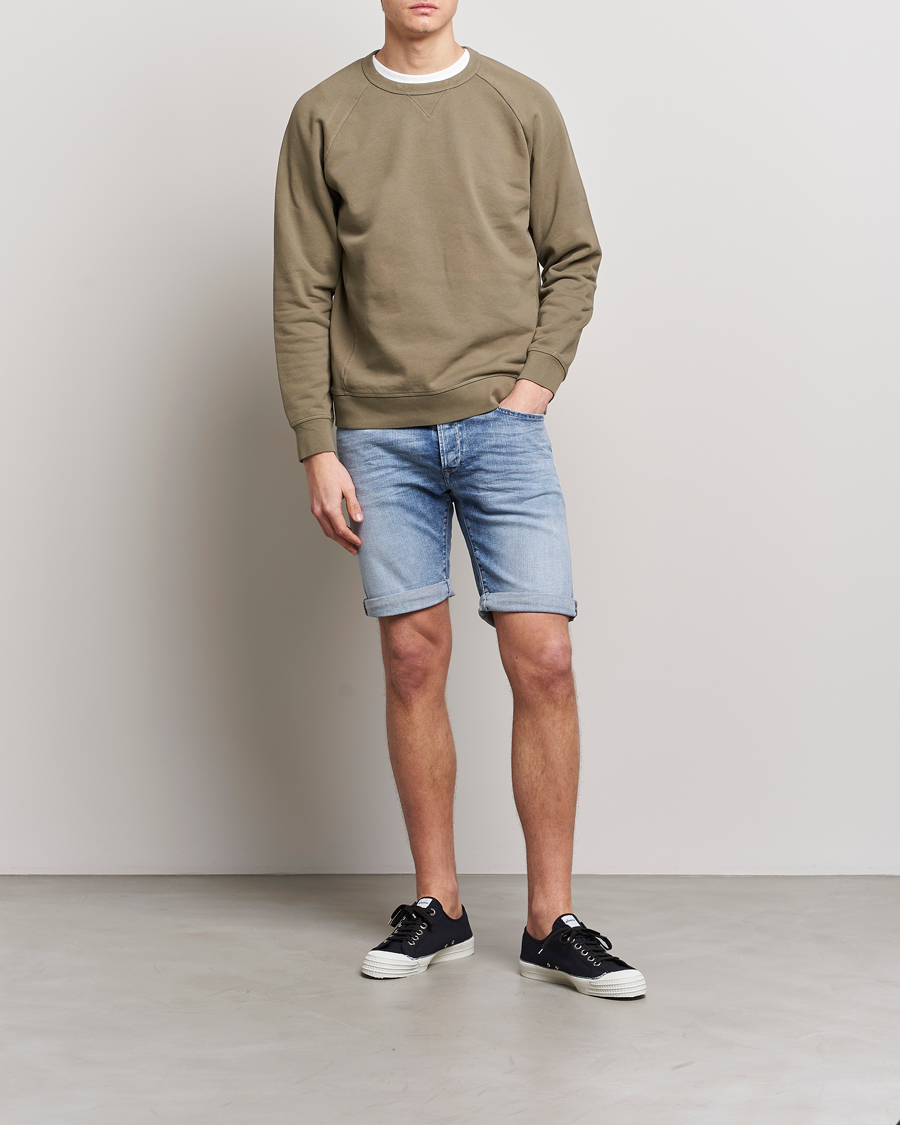 Men | Shorts | Replay | RBJ901 Super Stretch Bio Denim Shorts Light Blue