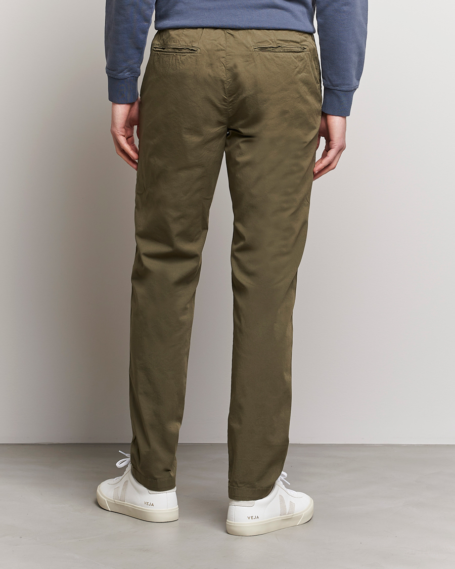 Men | Trousers | Replay | Sartoriale Comfort Stretch Chinos Dark Green