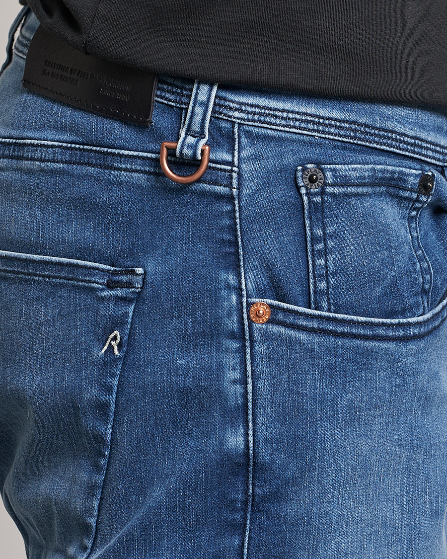 Men | Jeans | Replay | Sartoriale Regular Fit Hyperflex Jeans Medium Blue