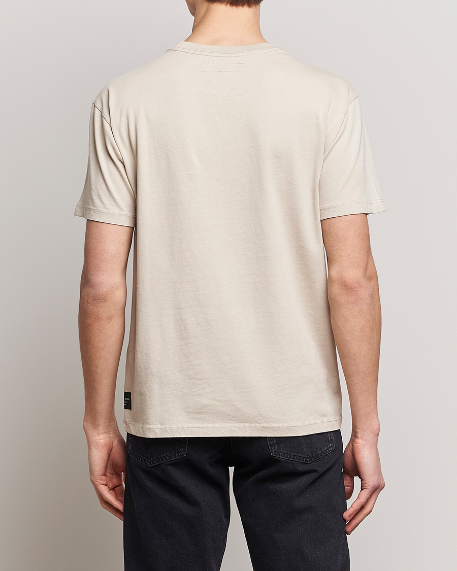 Men | T-Shirts | Replay | Sartoriale Heavy Crew Neck T-Shirt Cement