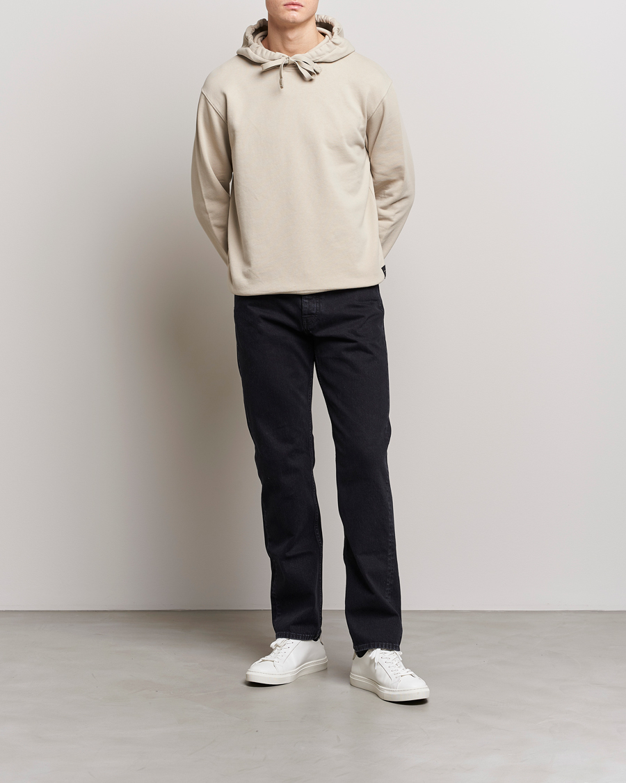 Men | Sweaters & Knitwear | Replay | Sartoriale Jersey Hoodie Cement