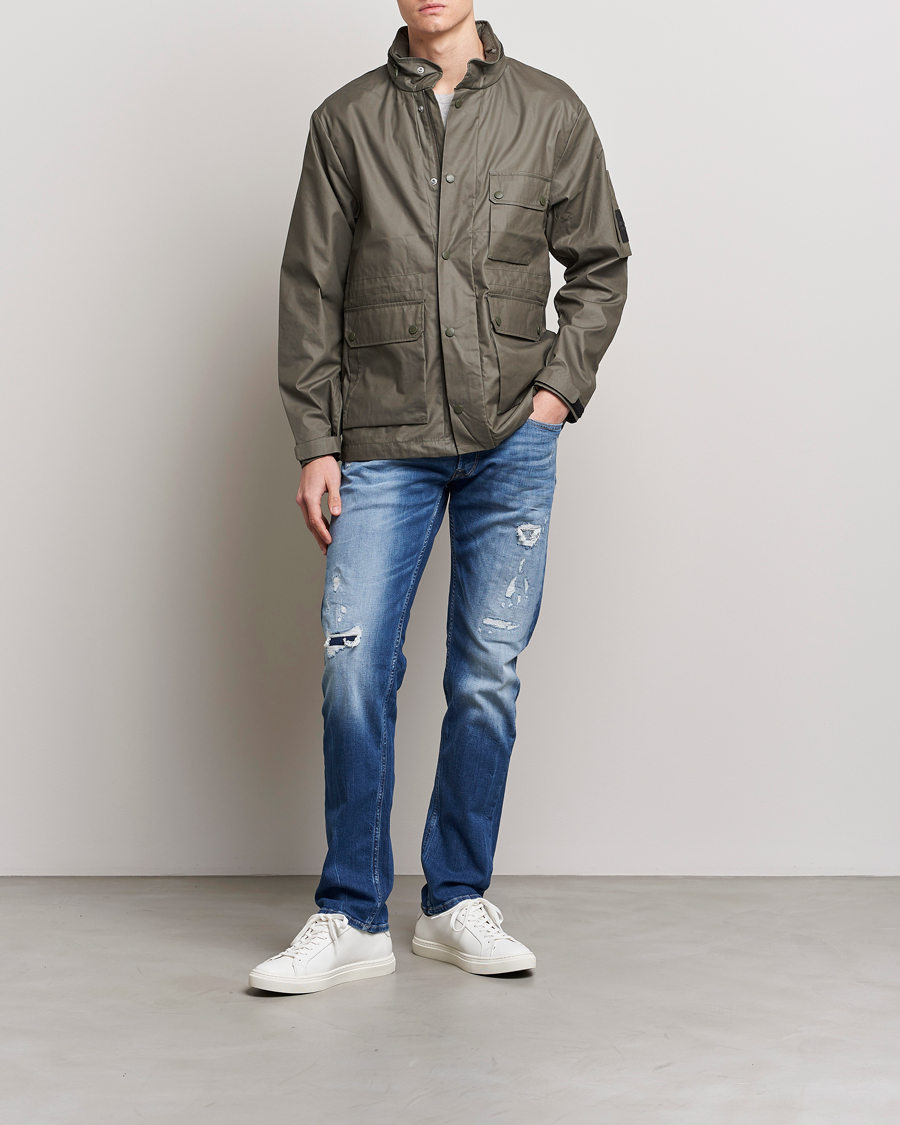 Men | Coats & Jackets | Replay | Sartoriale Coated Jacket Dark Green