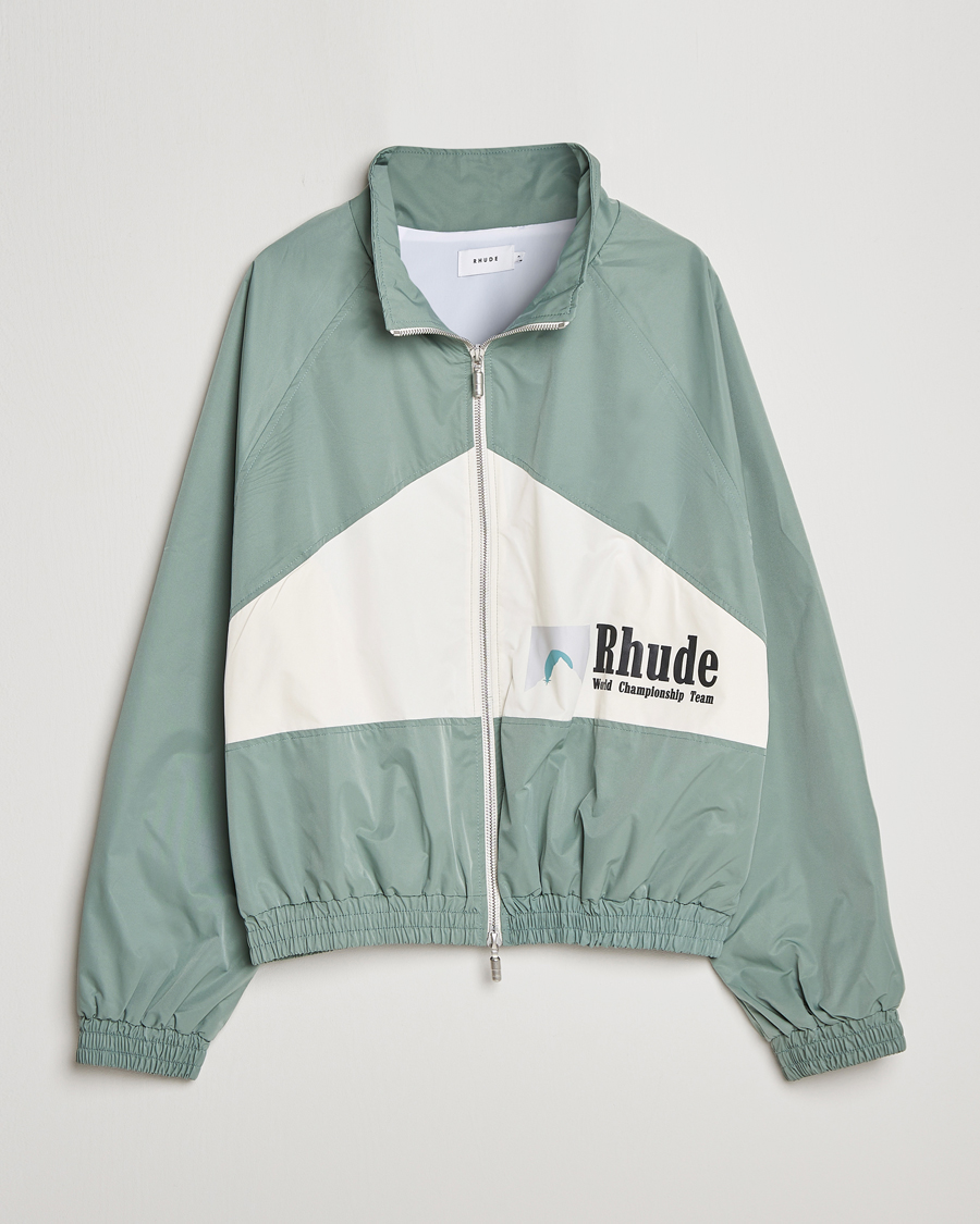 Rhude ナイロンジャケット Rhude - Aerial Colour-Block Panelled Shell Hooded Track Jacket