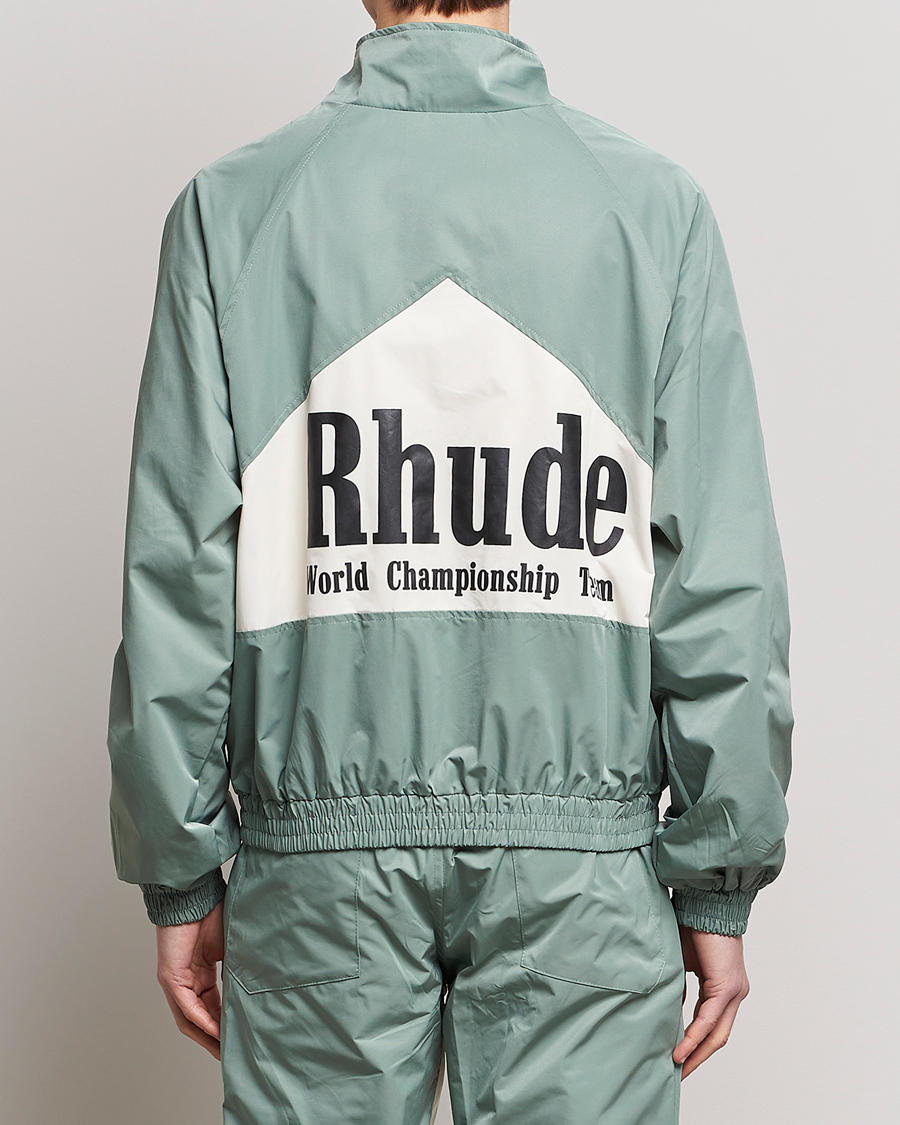 Men | Coats & Jackets | Rhude | Senna Flight Jacket Ivory/Sage