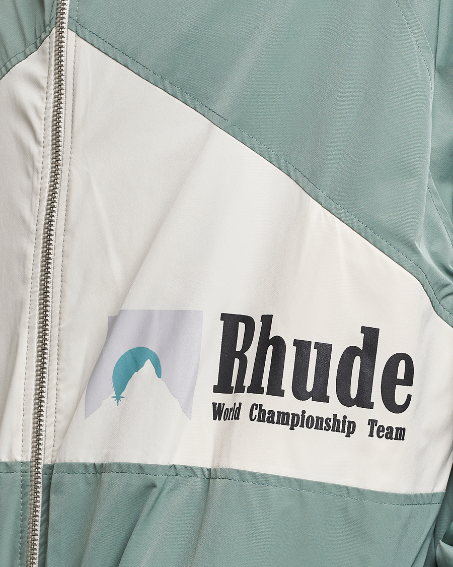 Men | Coats & Jackets | Rhude | Senna Flight Jacket Ivory/Sage