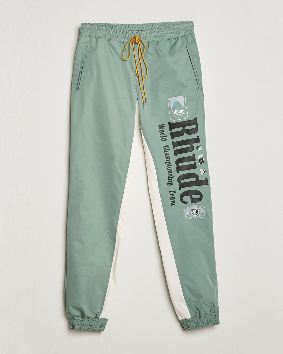 Men | Trousers | Rhude | Senna Flight Pants Ivory/Sage