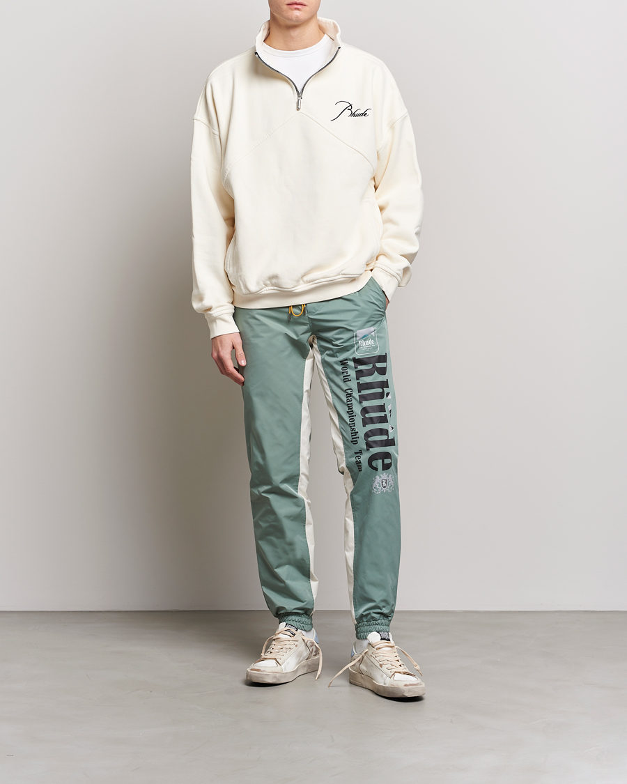 Men | Trousers | Rhude | Senna Flight Pants Ivory/Sage