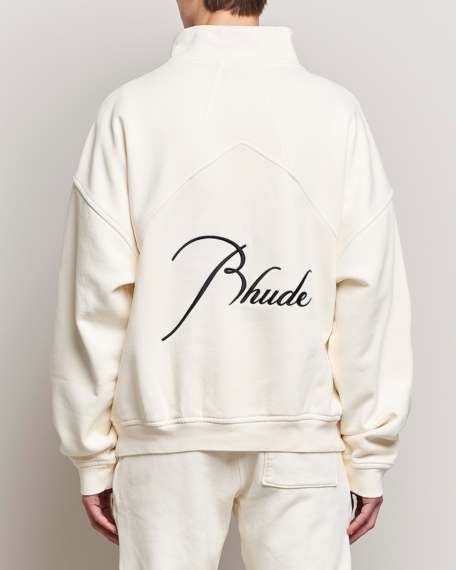 Men | Sweaters & Knitwear | Rhude | Quarter Zip Off White