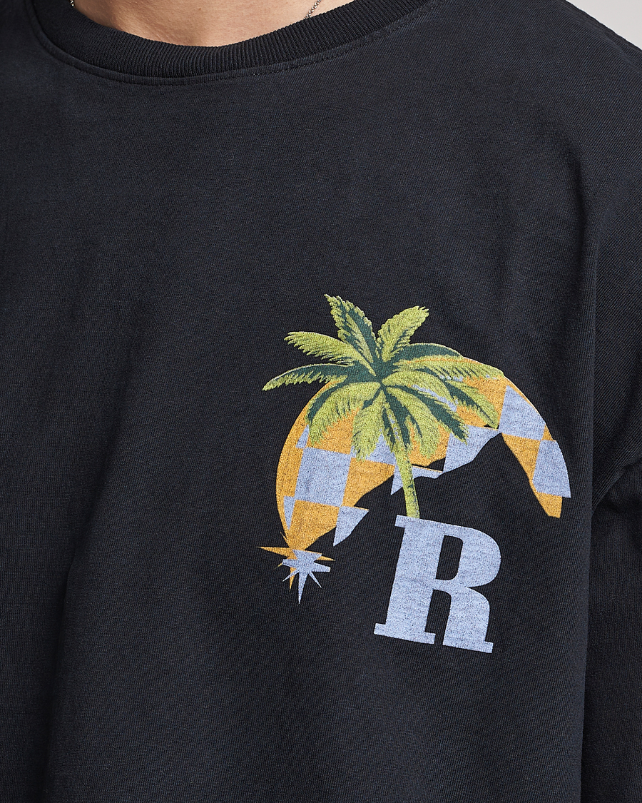 Men | T-Shirts | Rhude | Moonlight Tropics T-Shirt Black