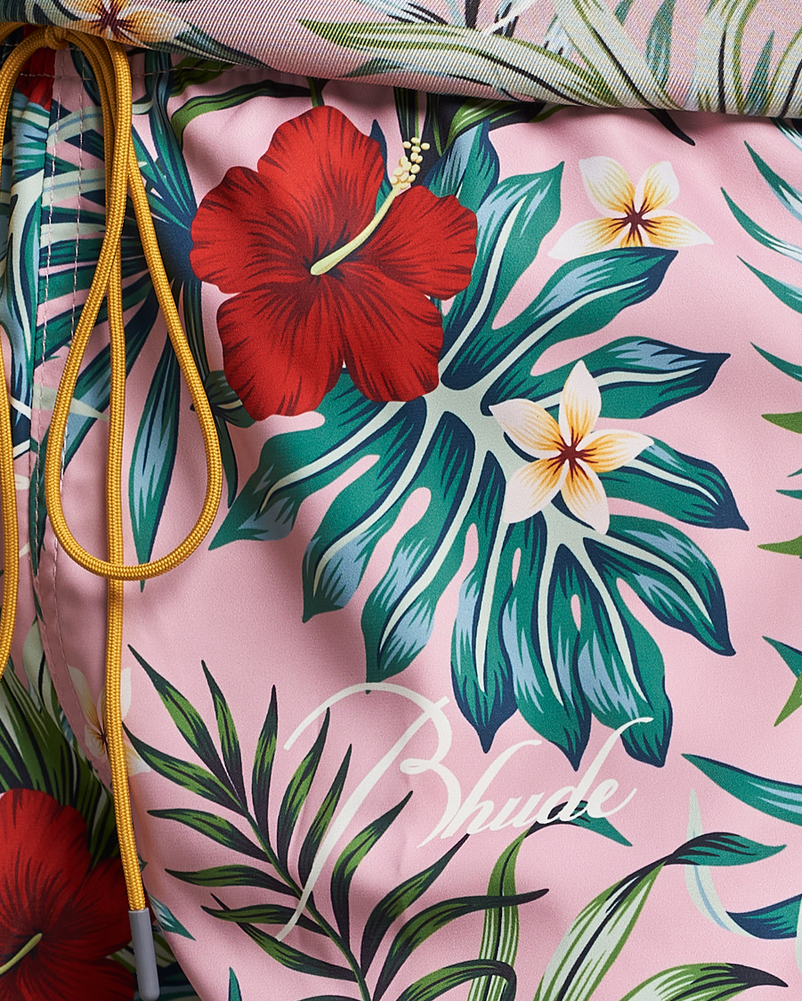 Men | Swimwear | Rhude | Hawaiian Swim Trunks Muave Multi