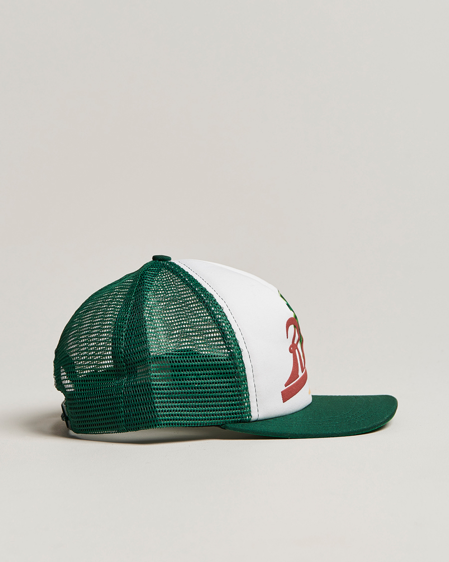 Men | Rhude Palms Cap Green/White | Rhude | Palms Cap Green/White