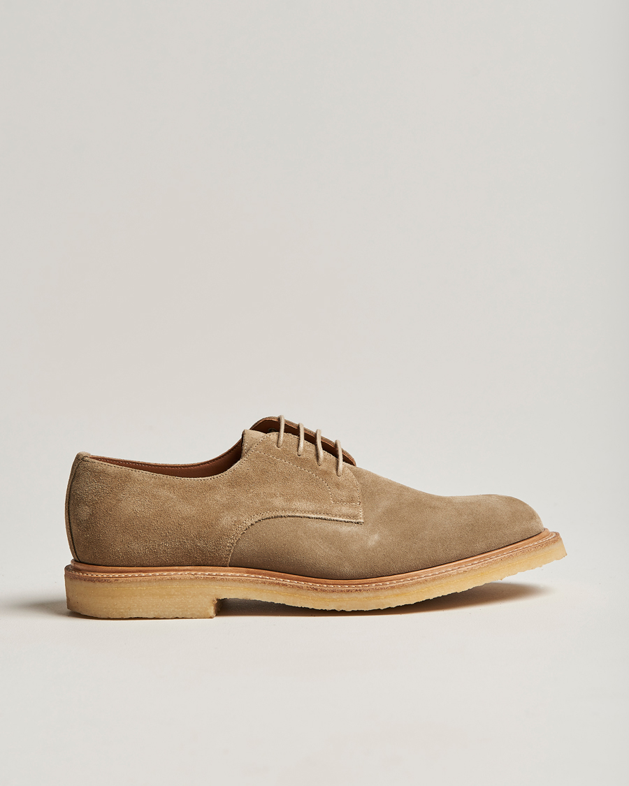 Men | Sanders Archie Gibson Suede Derby Dirty Buck | Sanders | Archie Gibson Suede Derby Dirty Buck