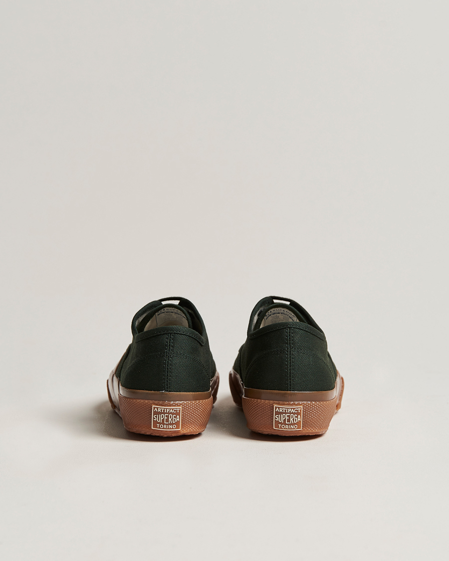 Men | Superga Artifact Deck Canvas Sneaker Dark Green | Superga | Artifact Deck Canvas Sneaker Dark Green