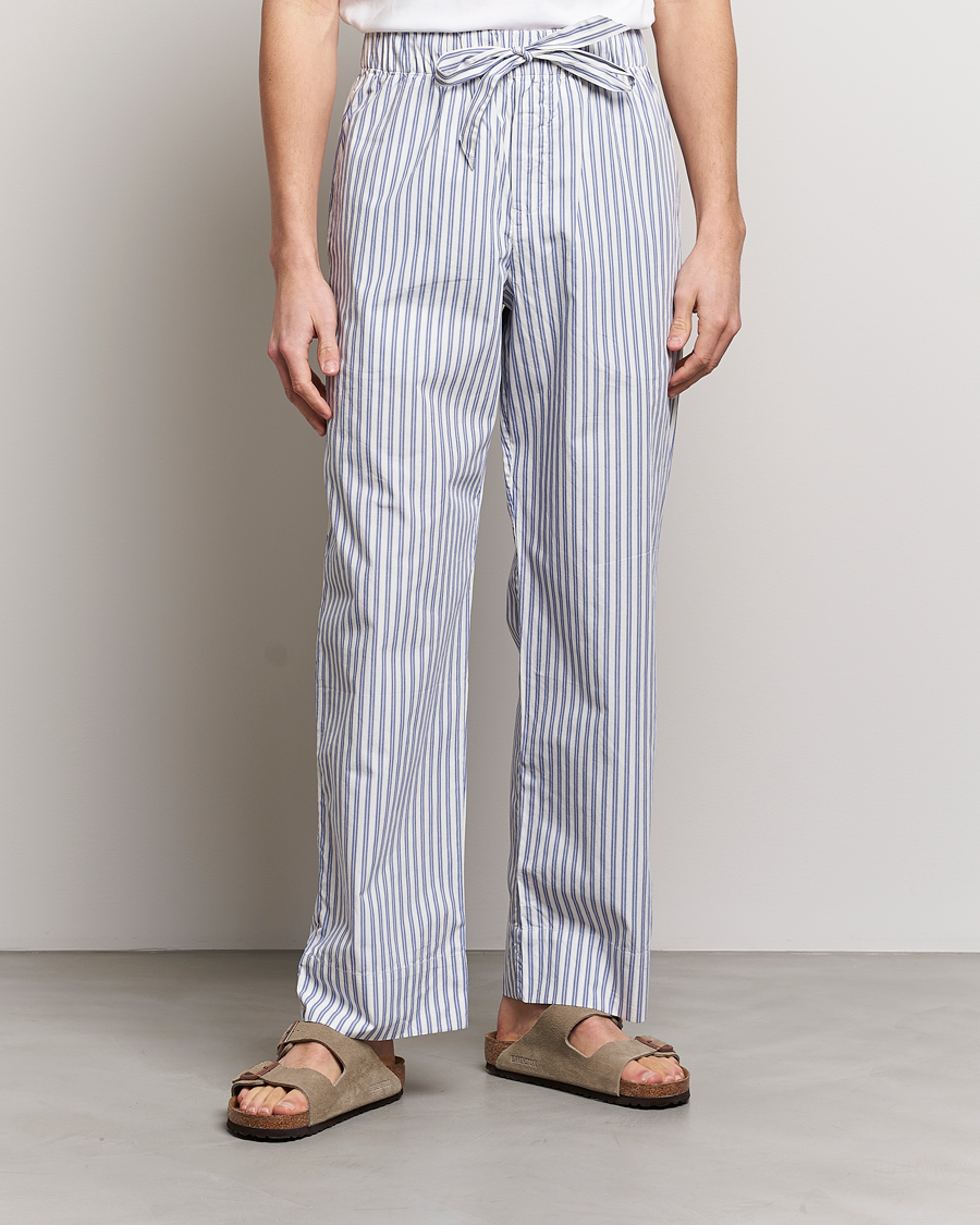 Men | Pyjamas & Robes | Tekla | Poplin Pyjama Pants Skagen Stripes