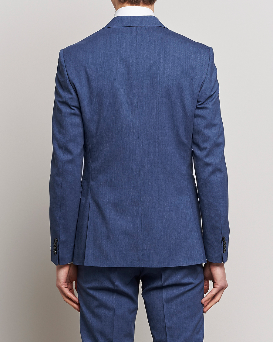 Men | Blazers | Tiger of Sweden | Jamonte Wool Blazer Garage Blue
