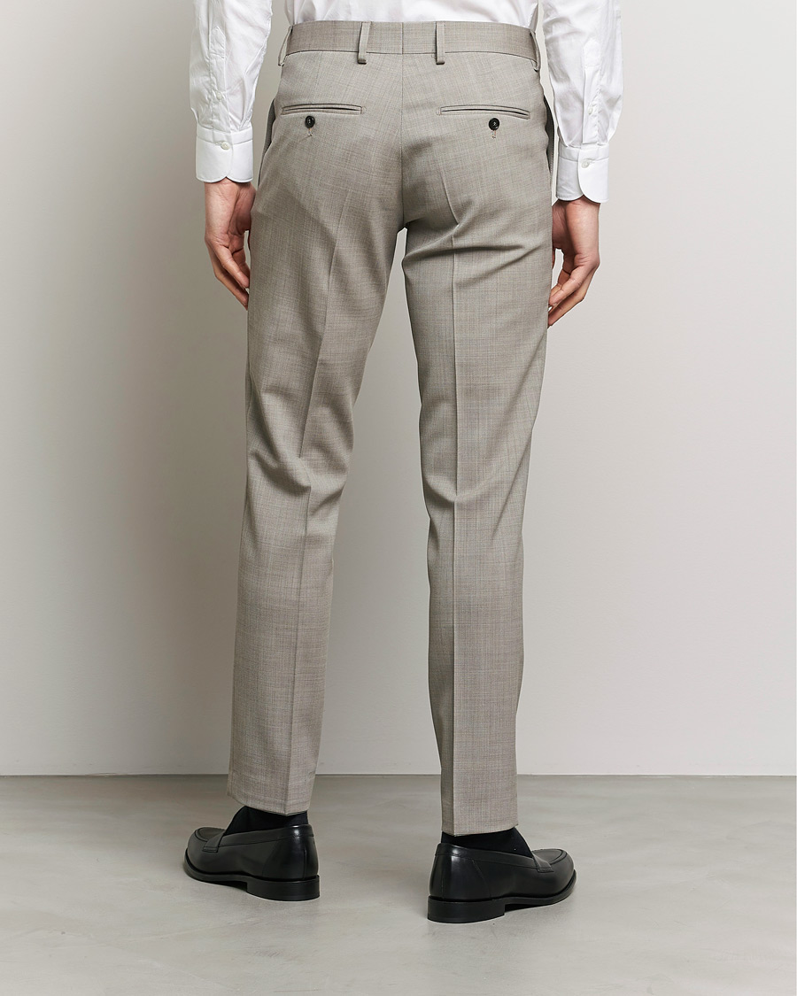 Men | Trousers | Tiger of Sweden | Tordon Wool Trousers Irish Cream