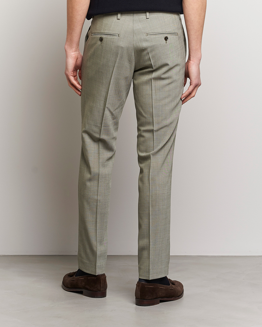 Men | Trousers | Tiger of Sweden | Tordon Wool Trousers Uniform Green