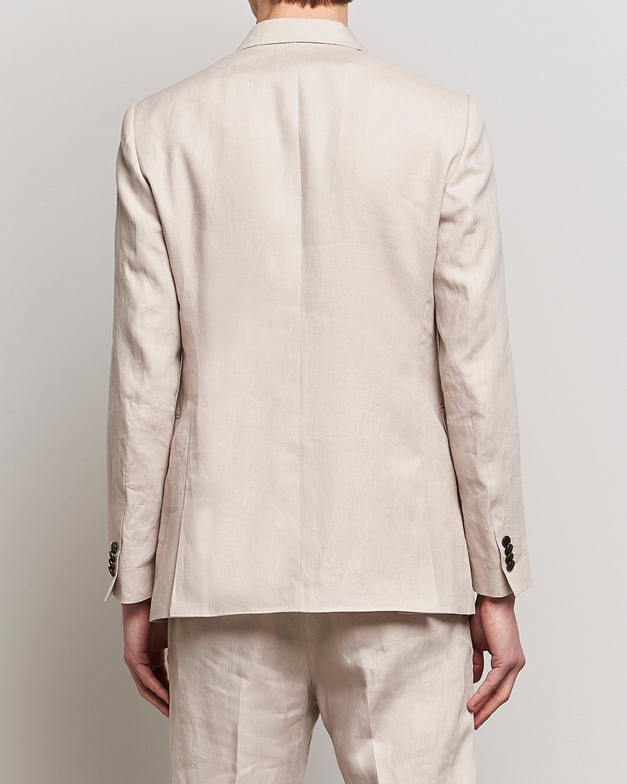 Men | Blazers | Tiger of Sweden | Justin Linen Blazer Cream Sand