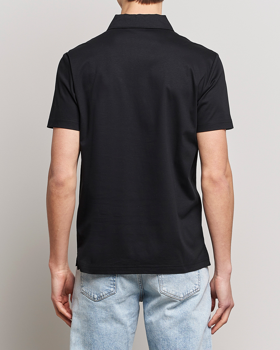 Men | Shirts | Tiger of Sweden | Laron Mercerized Cotton Shirt Black