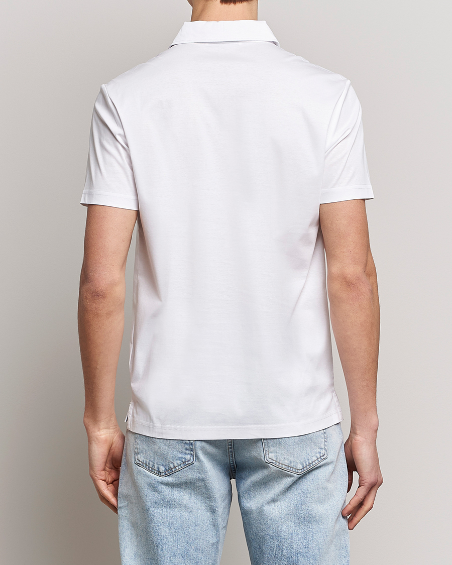 Men | Shirts | Tiger of Sweden | Laron Mercerized Cotton Shirt Pure White