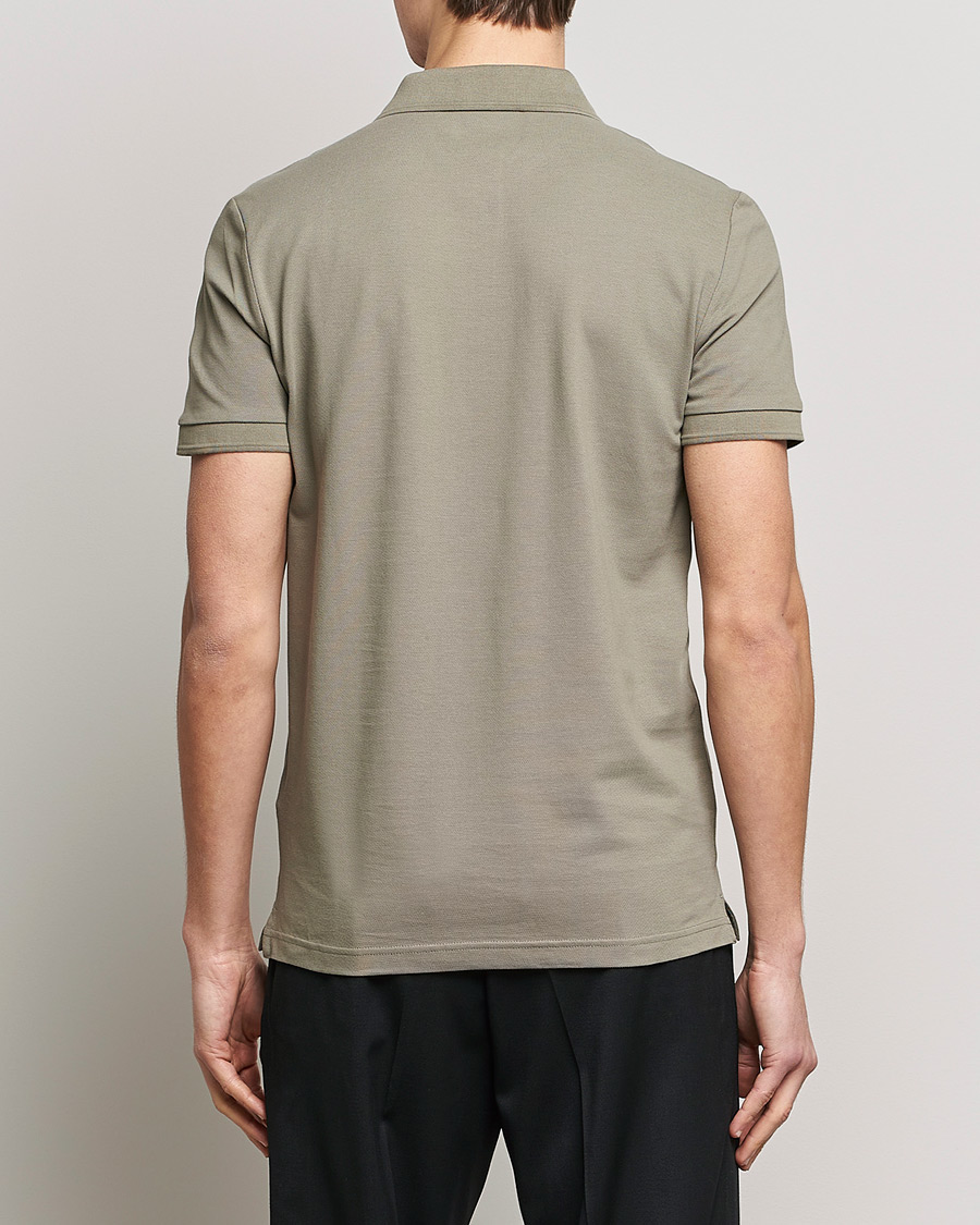 Men | Polo Shirts | Tiger of Sweden | Diaros Cotton Pique Light Khaki