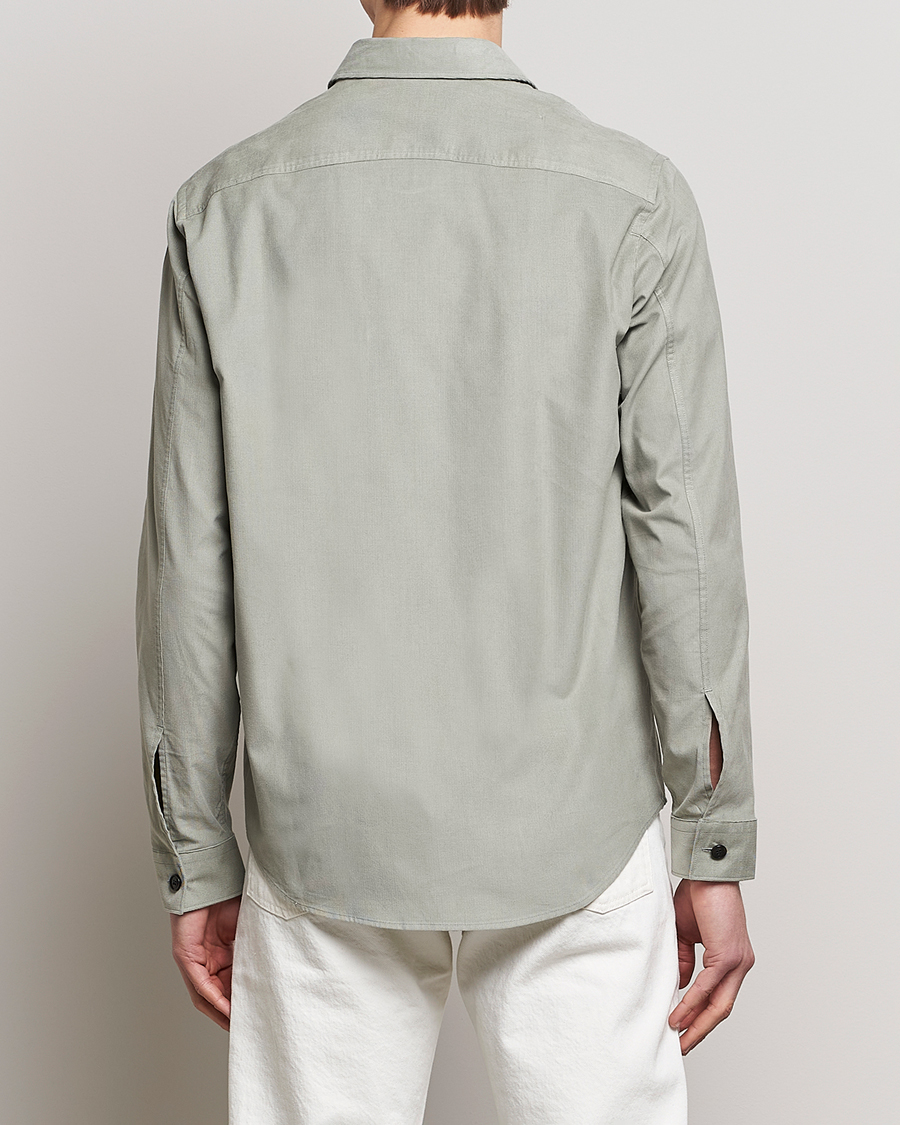 Men | Shirts | Tiger of Sweden | Arnou Cotton Overshirt Shadow