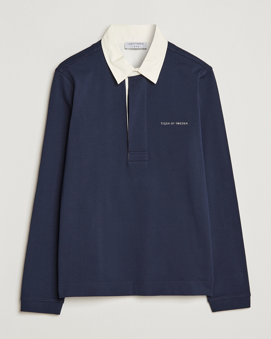 Men | Sweaters & Knitwear | Tiger of Sweden | Prior Rugger Light Ink