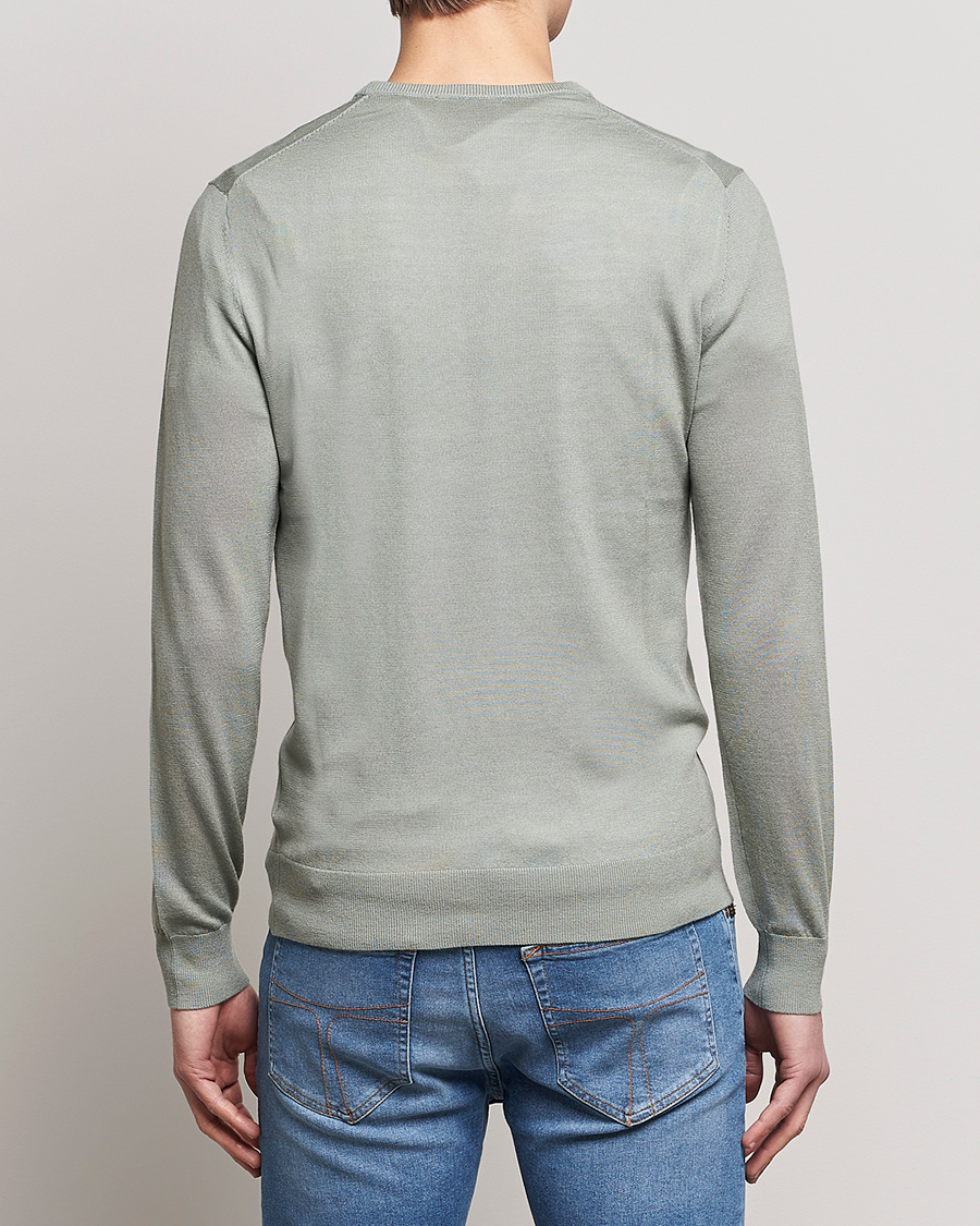 Men | Sweaters & Knitwear | Tiger of Sweden | Nichols Extra Fine Merino Crew Neck Shadow