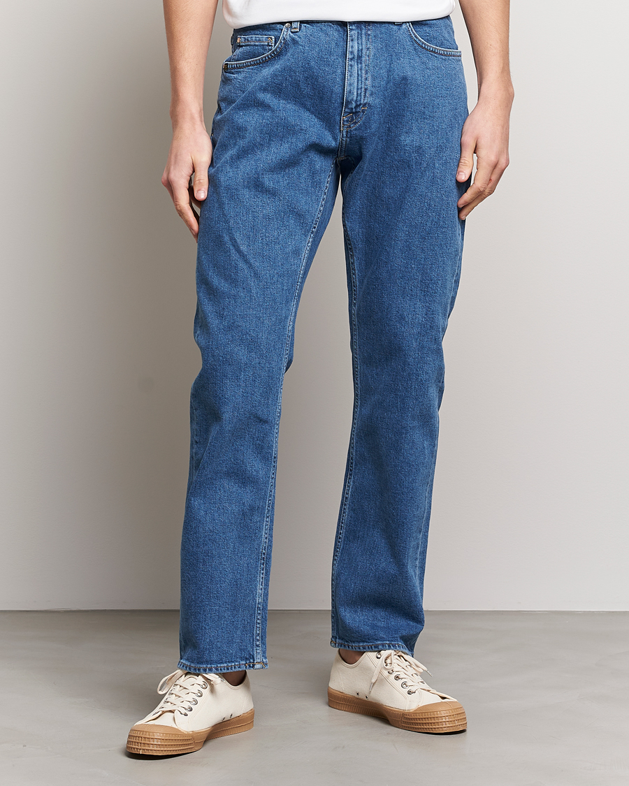 Men | Straight leg | Tiger of Sweden | Furu Jeans Medium Blue