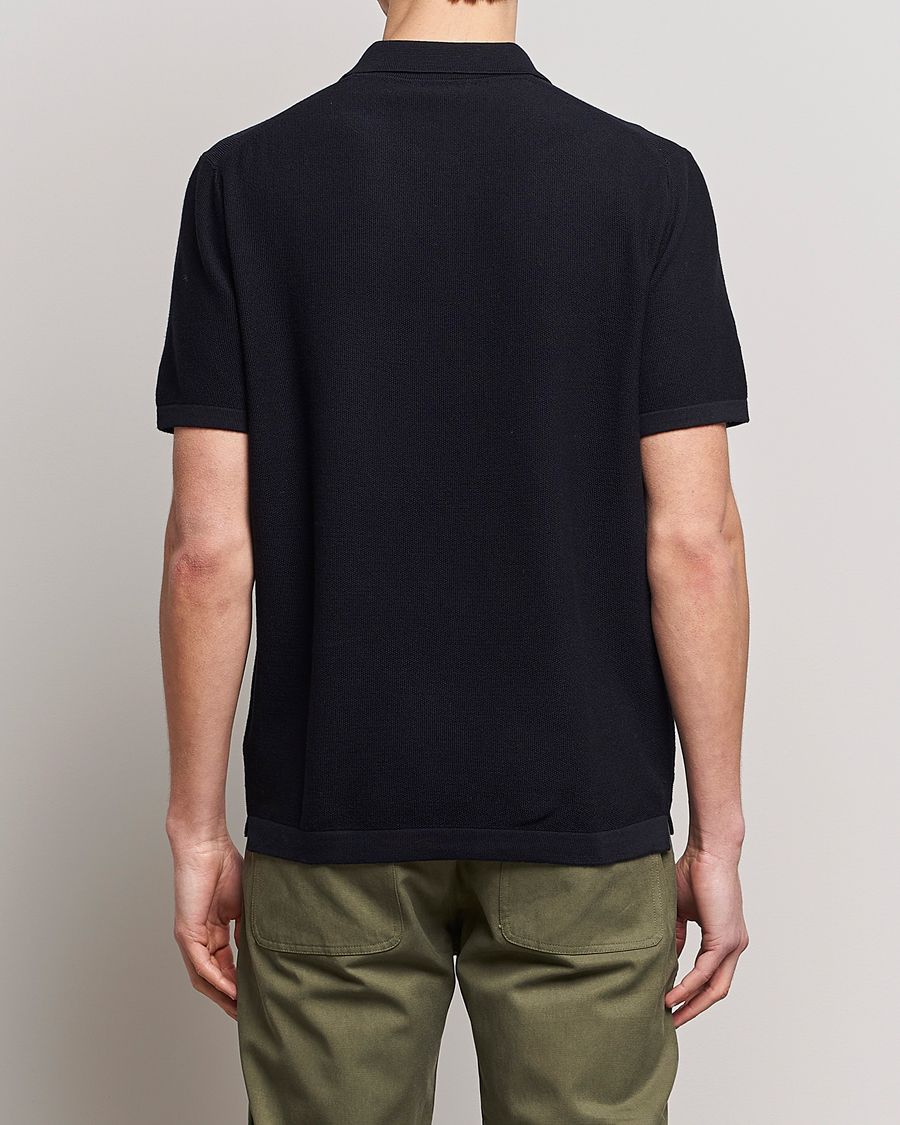 Men | Sweaters & Knitwear | Tiger of Sweden | Jenkim Knitted Pique Dark Ink