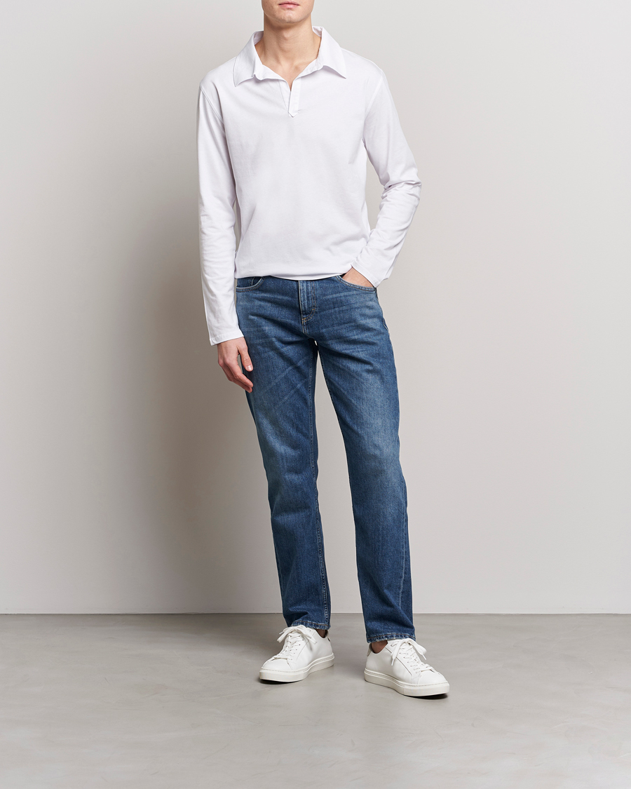 Men | T-Shirts | Tiger of Sweden | Truane Organic Cotton T-Shirt Pure White