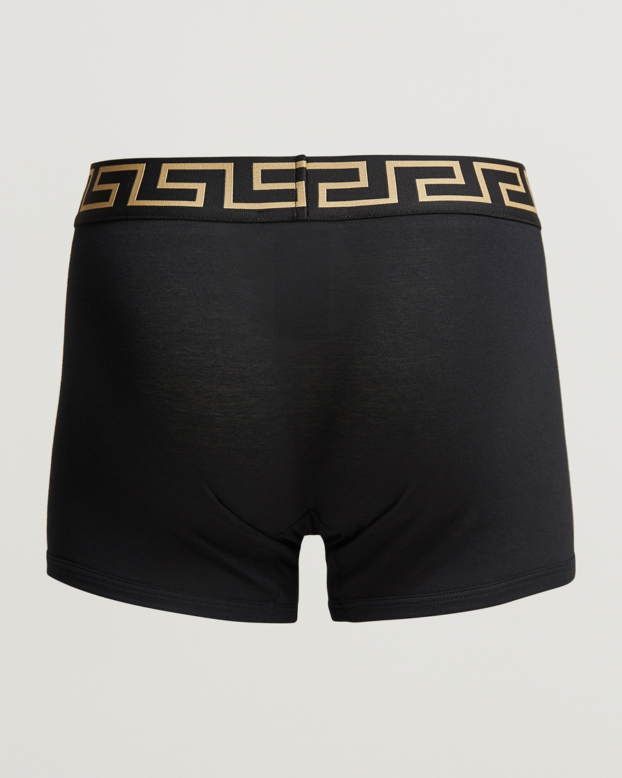 Men | Underwear & Socks | Versace | 2-Pack Greca Boxer Briefs Black/White