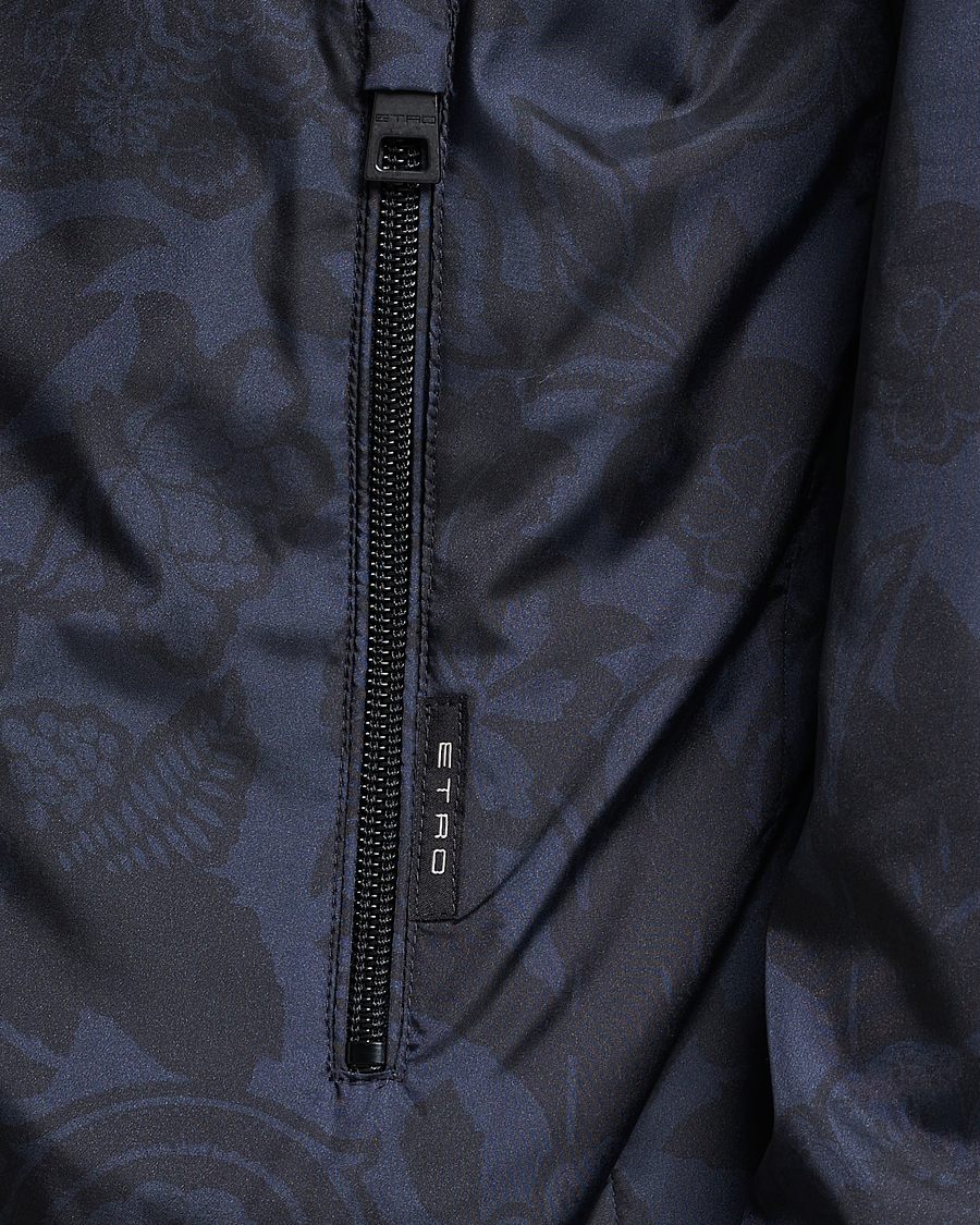 Men | Coats & Jackets | Etro | Packable Nylon Bomber Navy