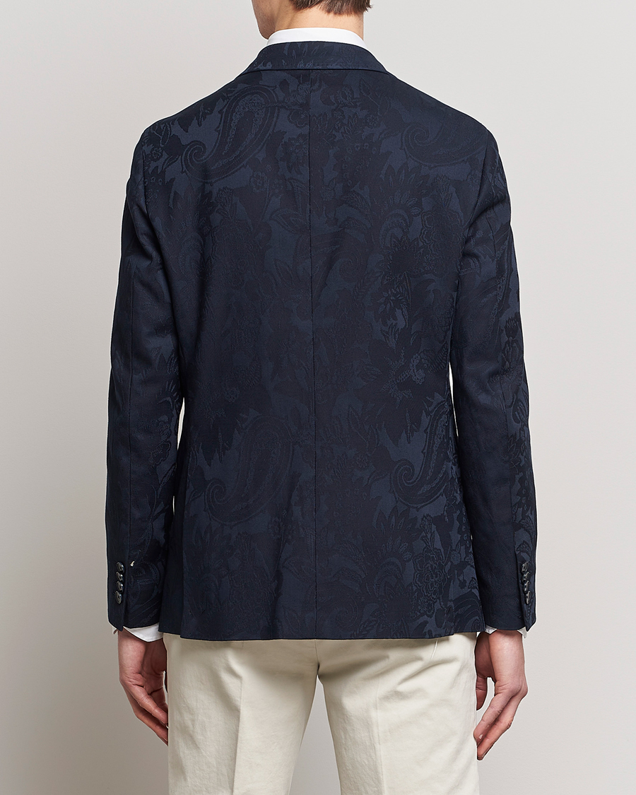 Men | Blazers | Etro | Jacquard Blazer Navy