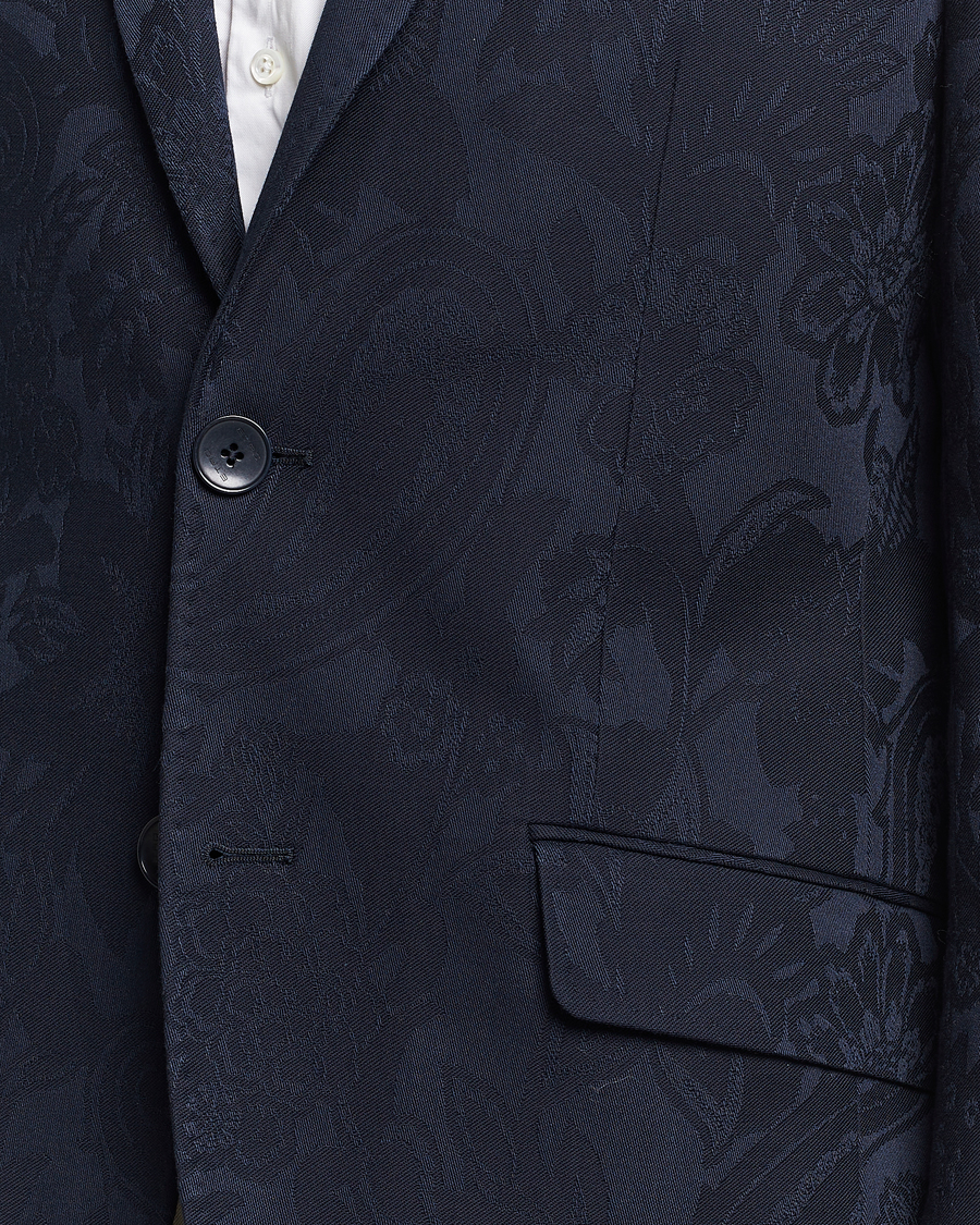 Men | Blazers | Etro | Jacquard Blazer Navy