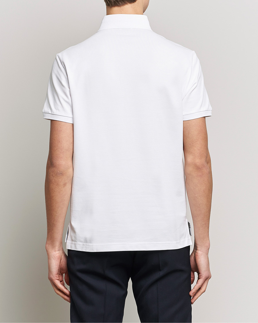 Men | Polo Shirts | Etro | Short Sleeve Contrast Paisley Polo White