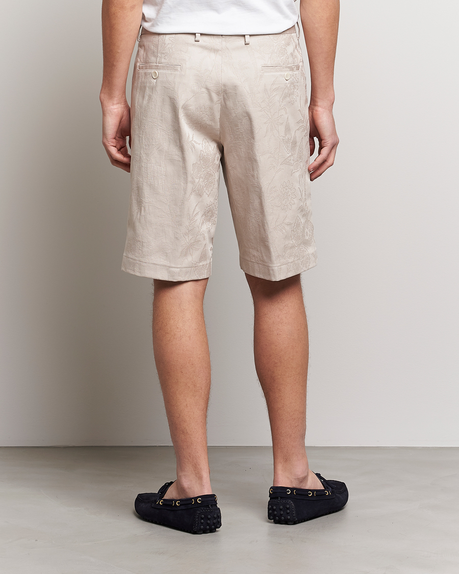 Men | Shorts | Etro | Jacquard Weave Shorts Beige