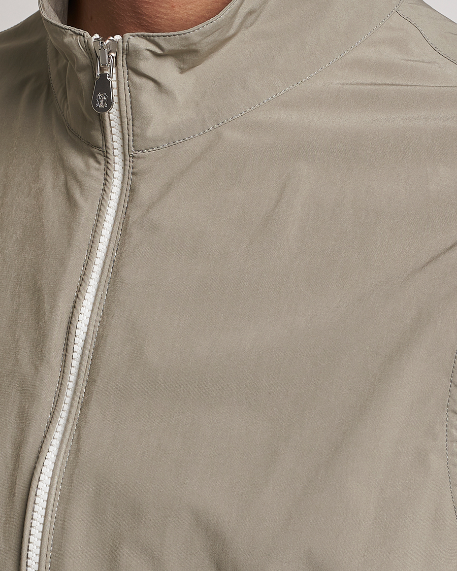 Men | Gilets | Brunello Cucinelli | Lightweight Nylon Gilet Olive