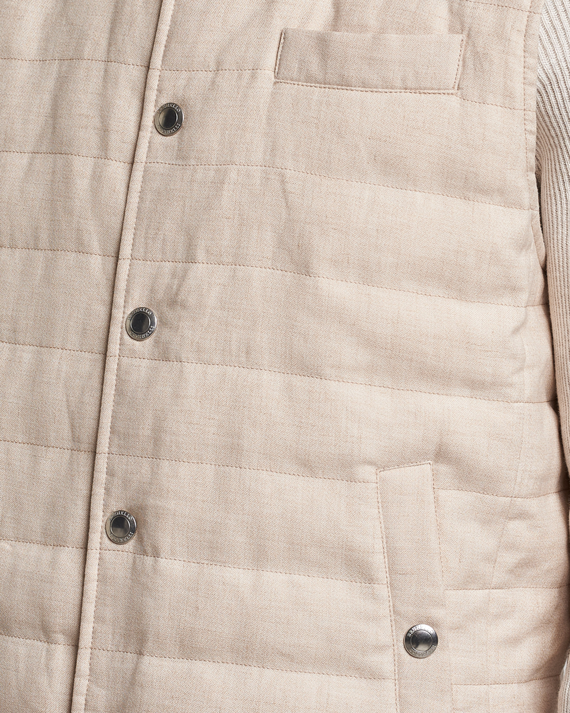 Men | Gilets | Brunello Cucinelli | Cotton/Linen Gilet Light Beige