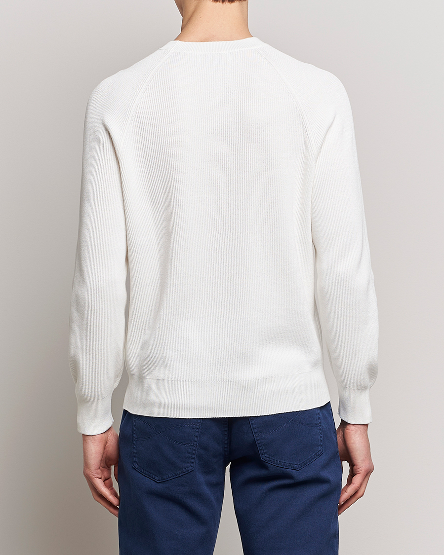 Men | Sweaters & Knitwear | Brunello Cucinelli | Rib Stitch Crew Neck Sweater Panama