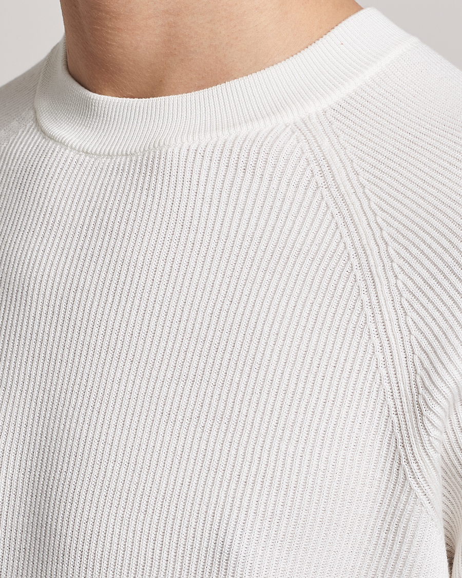 Men | Sweaters & Knitwear | Brunello Cucinelli | Rib Stitch Crew Neck Sweater Panama