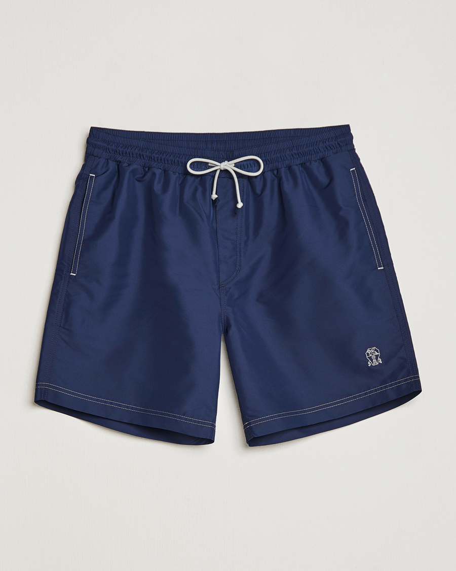 Men | Swimwear | Brunello Cucinelli | Nylon Swim Trunks Navy