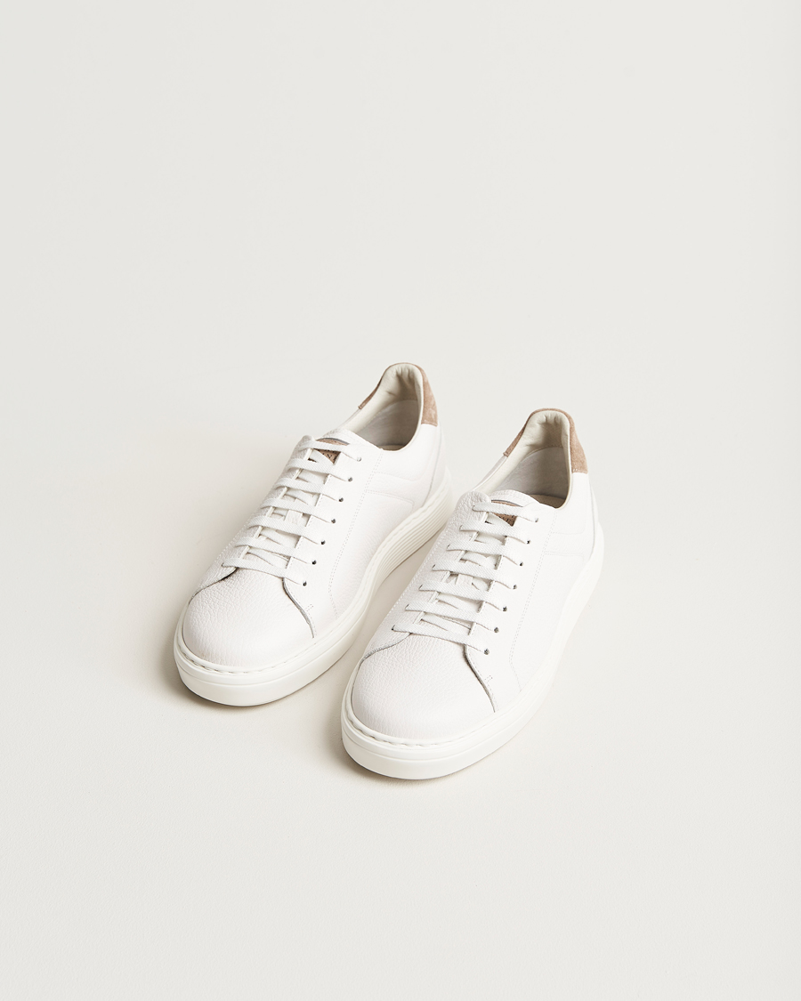 Men | White Sneakers | Brunello Cucinelli | Classic Sneaker  White Calf