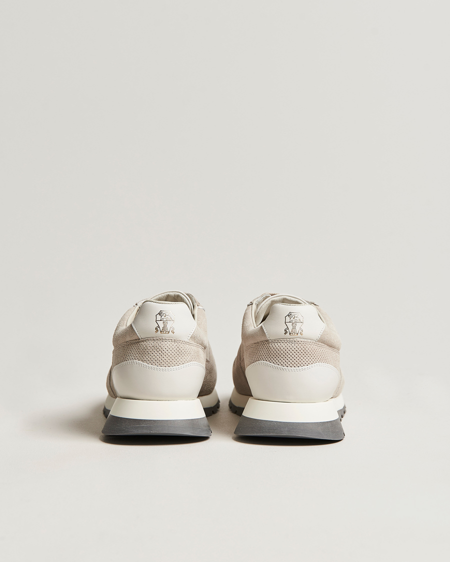 Men | Brunello Cucinelli Perforated Running Sneakers Sand | Brunello Cucinelli | Perforated Running Sneakers Sand