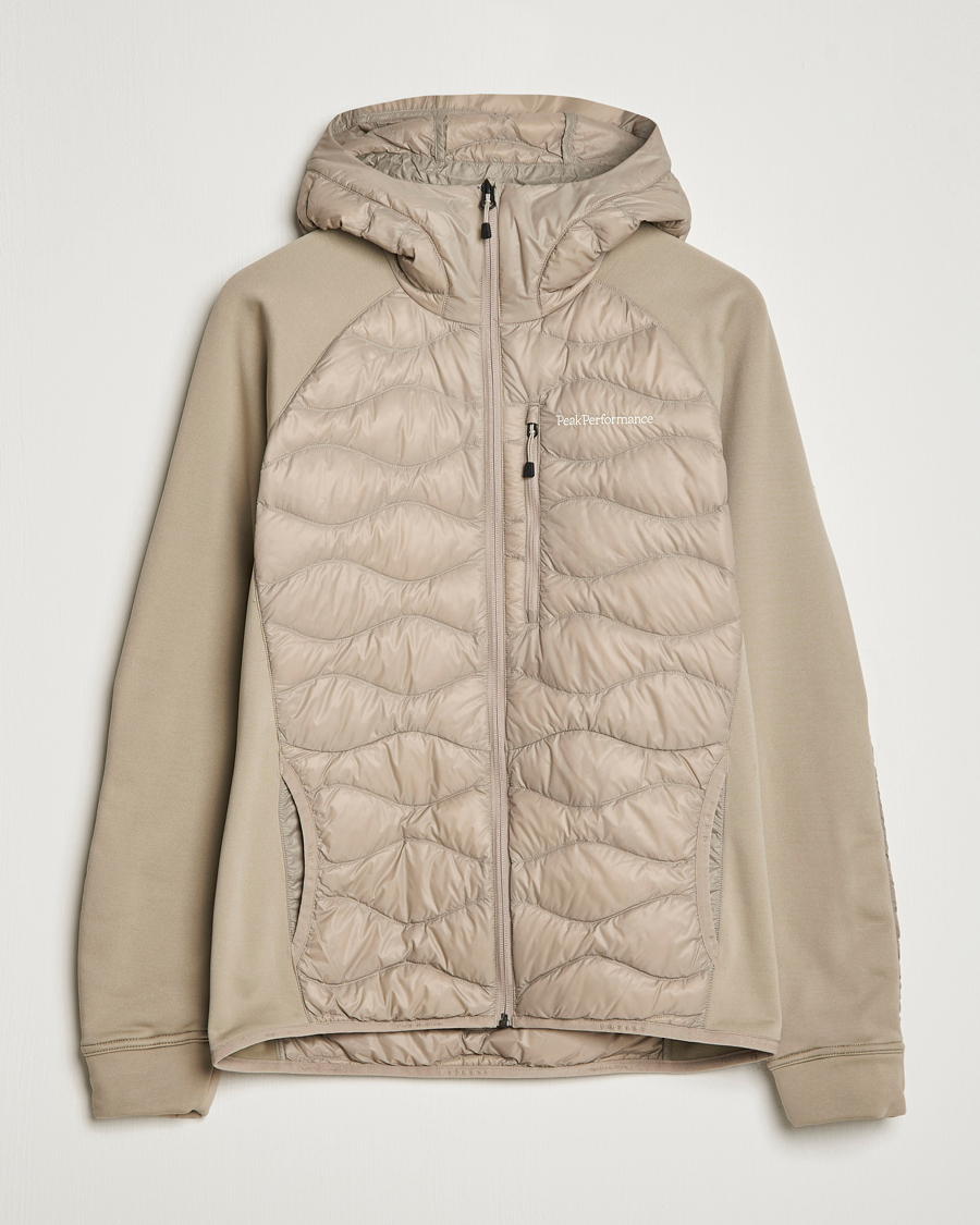 Men | Coats & Jackets | Peak Performance | Helium Hooded Hybrid Avid Beige