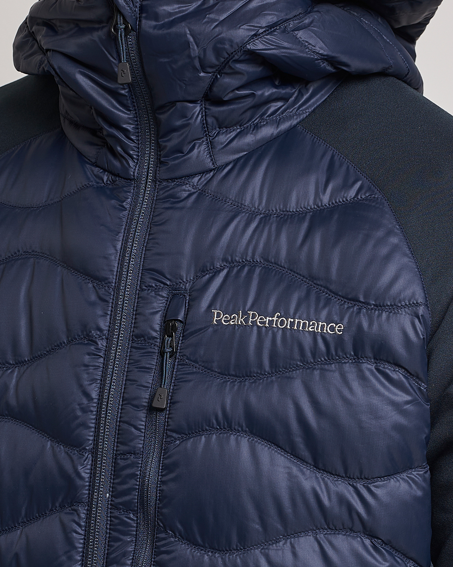 Men | Coats & Jackets | Peak Performance | Helium Hooded Hybrid Blue Shadow