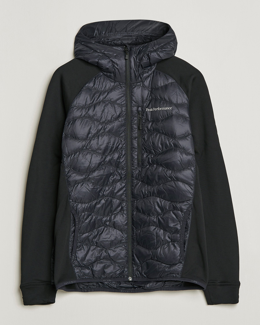 Men | Coats & Jackets | Peak Performance | Helium Hooded Hybrid Black
