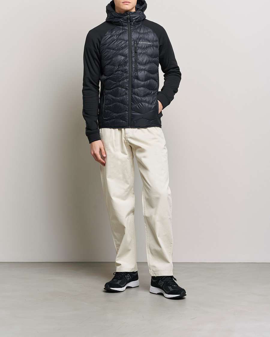 Men | Coats & Jackets | Peak Performance | Helium Hooded Hybrid Black