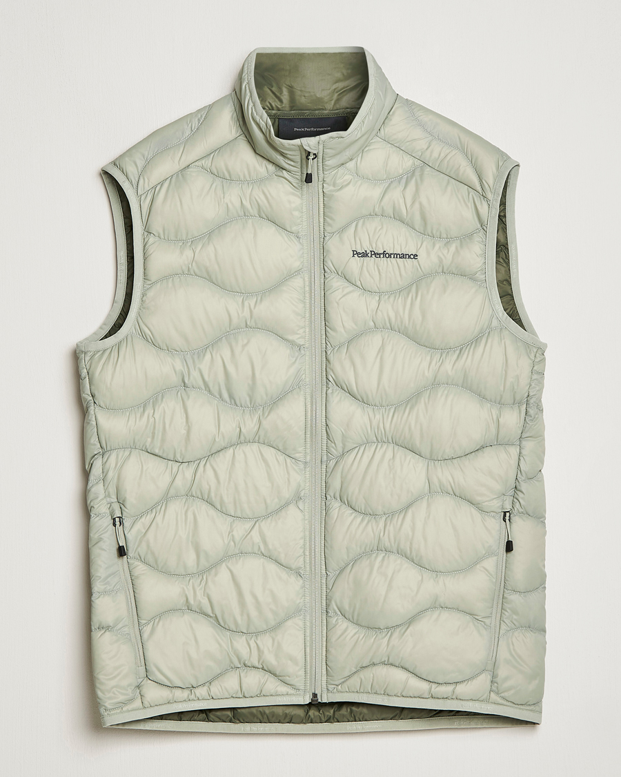Men | Coats & Jackets | Peak Performance | Helium Down Vest Limit Green